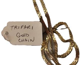 Trifari Gold Chain