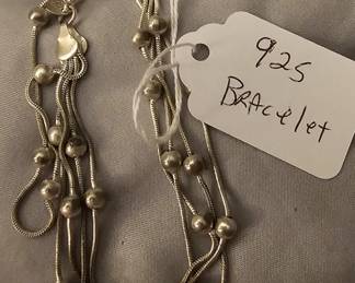 Silver Ball Bracelet