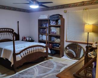 Bookshelves -$40 each
Queen bed- $300
Mirror- $120