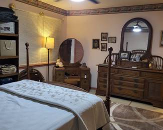 Dresser with mirror- $550
Vanity- SOLD