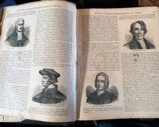 1882 A.J. Holman & Co. German illustrated Bible
