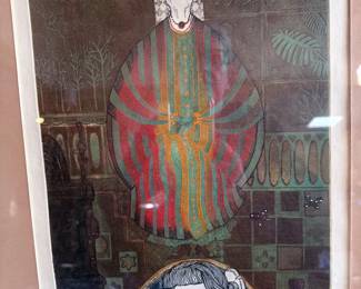 Leticia Tarrango 63/800 print (Mexican artist)
