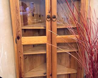 Mexican corner cabinet