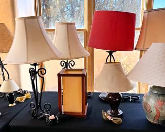 Lamps and home decor