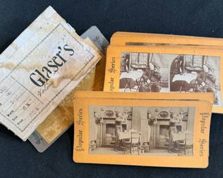 Vintage photography, printed pieces