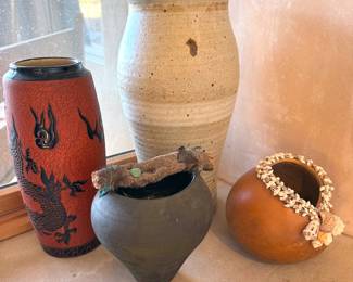 Southwest, Asian pottery