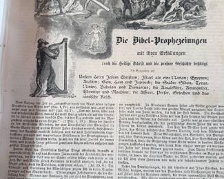 1882 A.J. Holman & Co. German illustrated Bible
