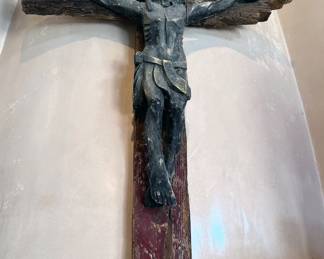 Jesus on wooden cross (Mexico)
