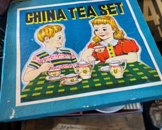 vintage China tea set