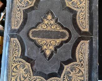 1882 A.J. Holman & Co. German illustrated Bible
