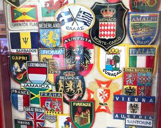 Various country patches