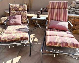 Outdoor metal furniture
