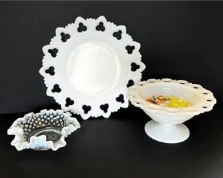 Fenton, Kemple Milk Glass Collection 