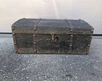 Antique Steamer Trunk