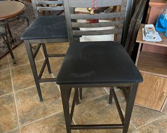 $185~PAIR OF BAR STOOLS~29" HEIGHT 