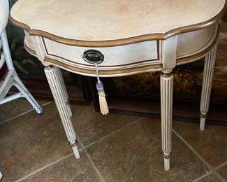 $290~ FRENCH PROVINCIAL VANITY WITH MIRROR