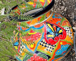 $34~ TALAVERA GARDEN POT