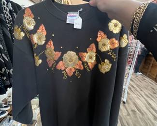 Handmade jersey knit sweater