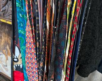Vintage ties, some Disney 