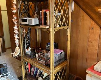 Rattan Bookcase 