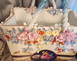Porcelain Basket