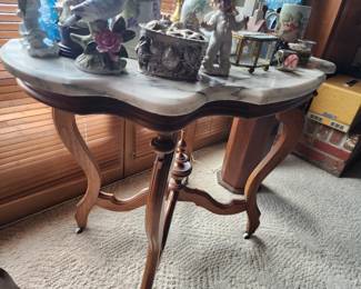 Victorian Marble Top Table