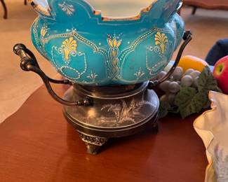 Silverplate Brides Basket 