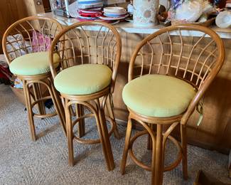 Rattan Bar Stools