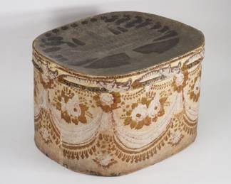 18:19C New York City Hall Pattern Bandbox