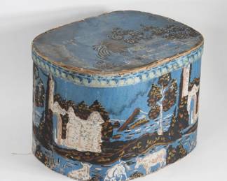 14:C1850 American Ruin Bandbox