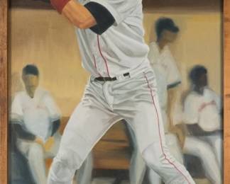 84: McCoy Stadium Butch Hobson Monumental Mural