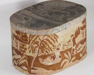 20:C1850 American Swimming Duck Bandbox