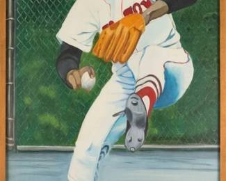 86: McCoy Stadium Oil-Can Boyd Monumental Mural