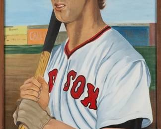 91: McCoy Stadium Rick Burleson Monumental Mural