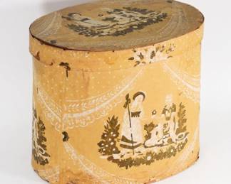 11:C1822 American Wallpaper Bandbox