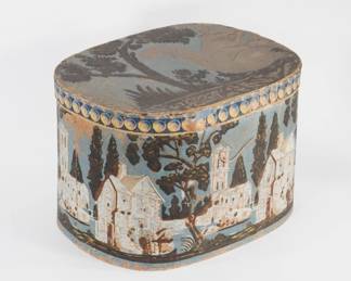 5:C1830 American Castles in Spain Bandbox