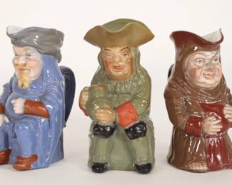 48: 3PC Schafer & Vater Toby Pitchers