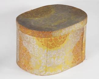 3:C1850 American Wallpaper Bandbox