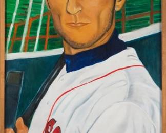 98: McCoy Stadium Nomar Garciapara Monumental Mural