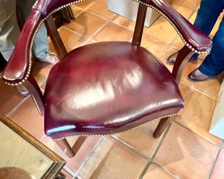 Leather office chair