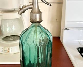 Assortment of seltzer bottles