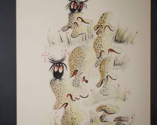 Signed Ardis Sturdy watercolor