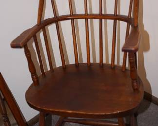 Antique Windsor style chair from Buffalo New York.
