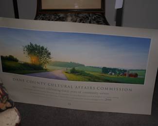 We have posters for the Dane County Affairs commission. About 4 of various themes