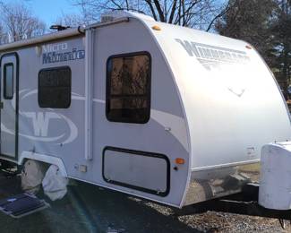 Winnie Minnie tow behind camper 2017.  Great cond.   $17,500.