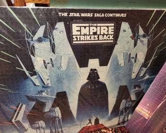 The Empire Strikes Back Puzzle Displayed on Board