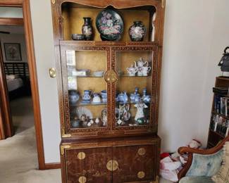 Asian Inspired Curio / China Cabinet