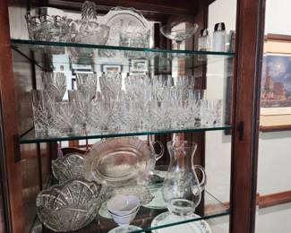 More Crystal, Depression Era Serving Platter