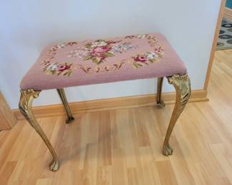Needlepoint Bench .