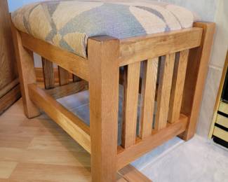 Arts and Crafts Foot Stool.